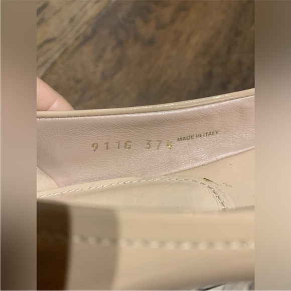 Authentic Prada Women's Beige Bow Flats - Picture 6 of 8